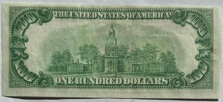 1928 A Gold Payable Chicago $100 FRN