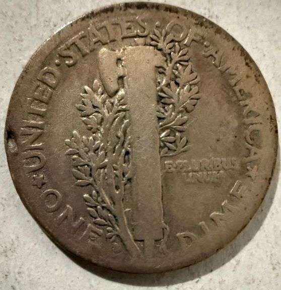 Key 1916 D Mercury Dime