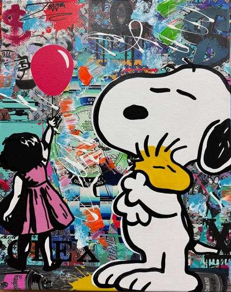 Clean And Graphic Original By Jozza Jozza Pink Balloon