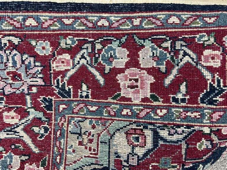 Hand Woven Tabriz Design Runner 2.7x10.1