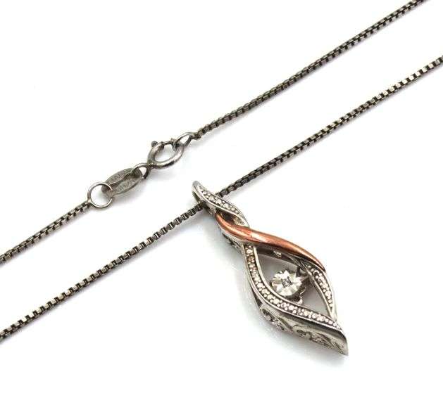 Group lot of 5 Vintage 925 sterling silver necklaces