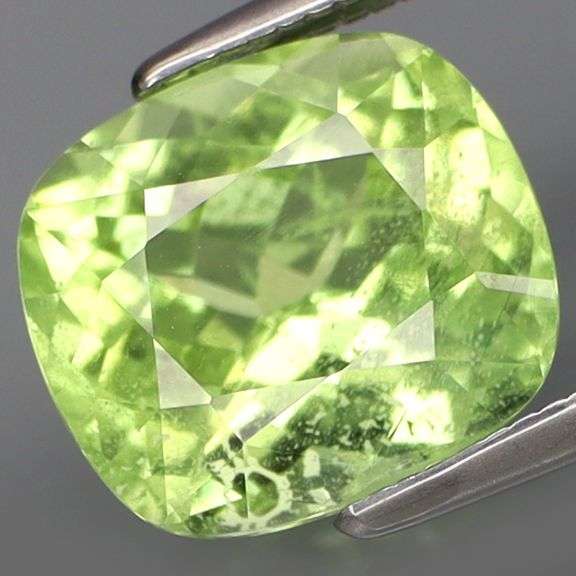 Talk about brilliant! It's a 3.85ct bright green Peridot!