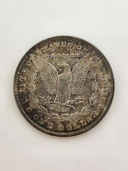 1886 Morgan Silver Dollar, Toned