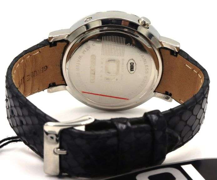 01THEONE Odins Rage crystal accented watch