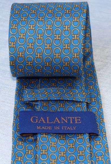 Fine Quality Italian Hand Made Silk Tie By Galante