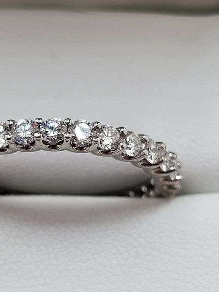 .82 CTTW Lab Diamond Eternity Band