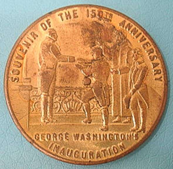1939 NEW YORK WORLD'S  FAIR SOUVENIR MEDAL/TOKEN