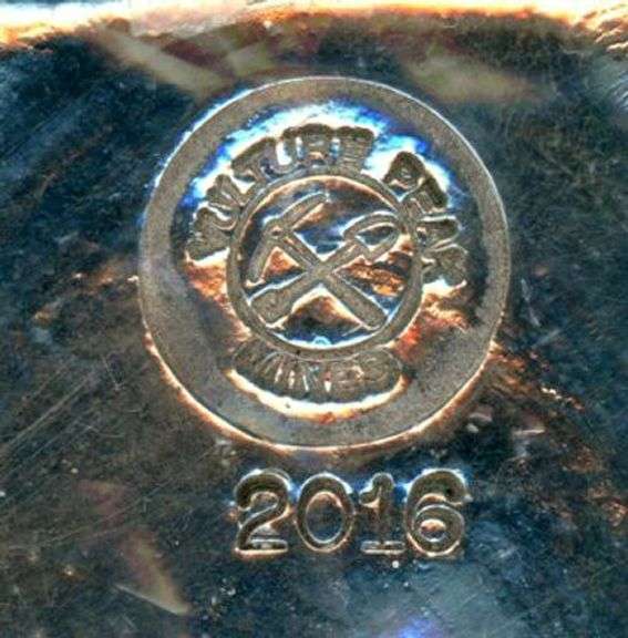 Extremely scarce and collectible Vulture Peak Mines .999 poured 30 Troy Oz Silver Bar