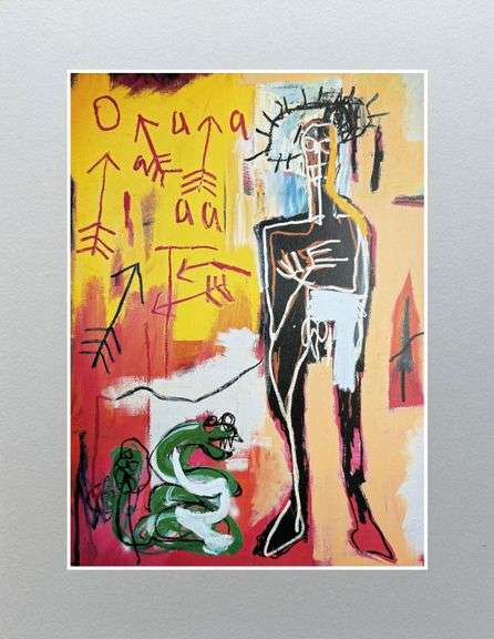 Colorful Jean-Michel Basquiat From 'The Art of Storytelling'