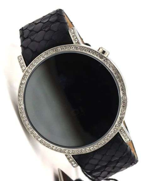 01THEONE Odins Rage crystal accented watch