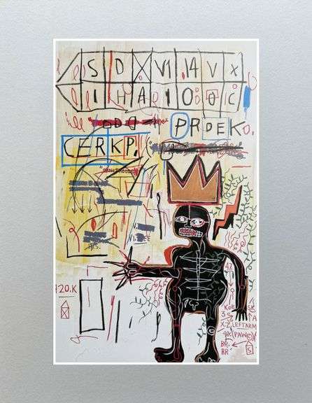 Colorful Jean-Michel Basquiat From 'The Art of Storytelling'