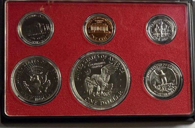 1973-1982 Complete Black Box US Proof Sets.