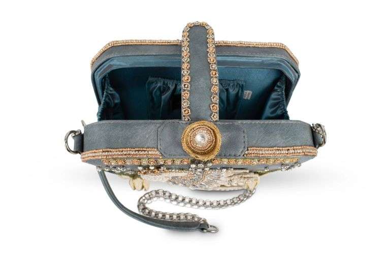 Swan Princess Hard Sided Ivory Swan Handbag