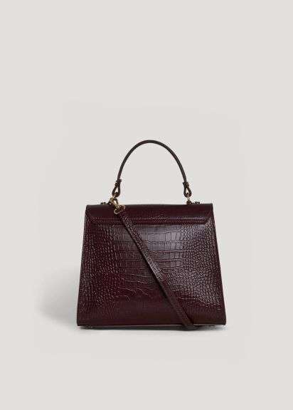 Zaira Limited Edition Bag in Bordeaux Coco Leather