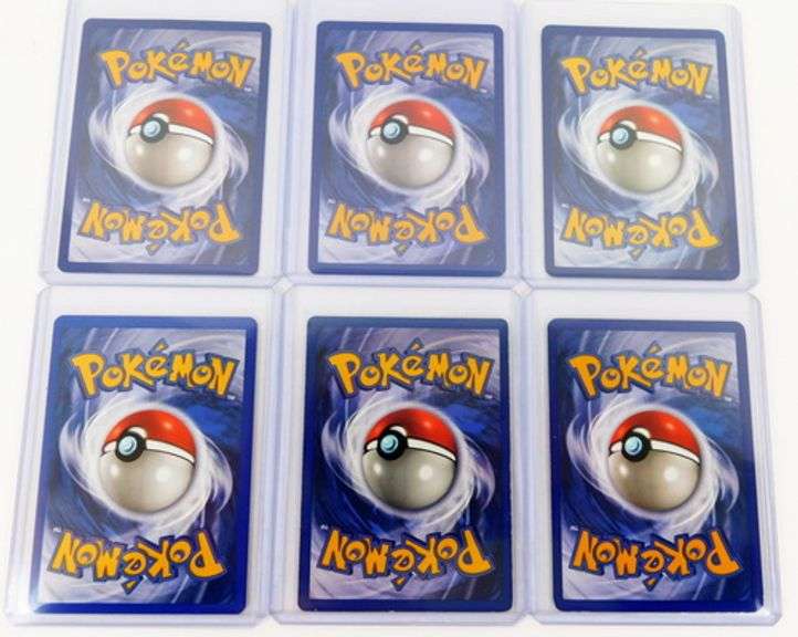 6 Pokémon 1999 1st Edition Trade Cards