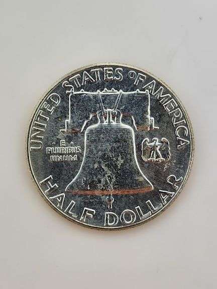 1963 Roll Of Franklin Half Dollars