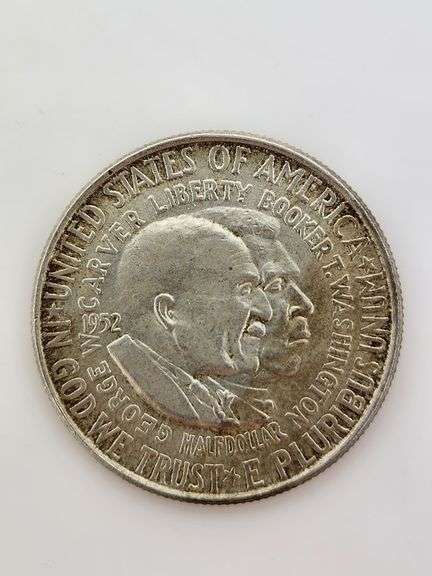 1952 Washington Carver Half Dollar