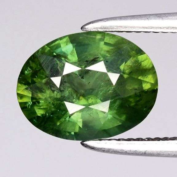 Real! 1.45ct hunter green Sapphire! Heated only!