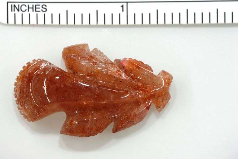 Hand-carved Sunstone - 32.47 cts.