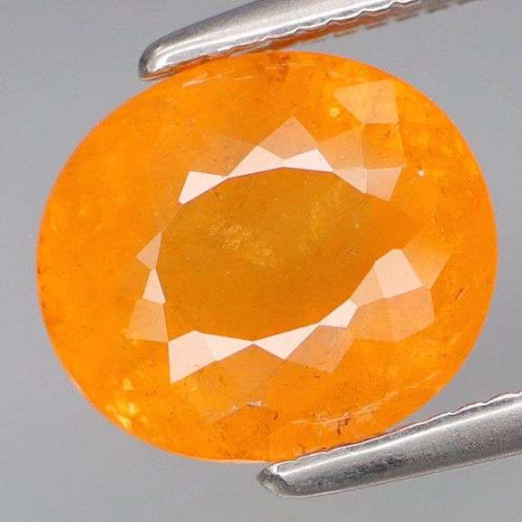 Brilliant! 3.30ct top Fanta orange Spessartite Garnet!