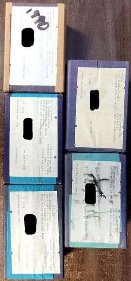 Group of 5 Different Boxes of Unopened US Proof Sets: 1988-1992