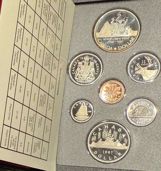 1987 Canada Proof Set