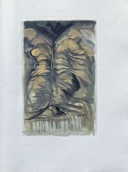 Highly Collectible and Rare Salvador Dali Wood Engraving Circa 1959