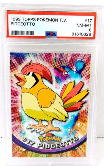 Pokémon 1999 Pidgeotto Card, 8 NM-MT