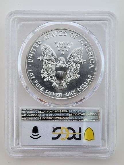 1990 American Silver Eagle, PCGS MS69