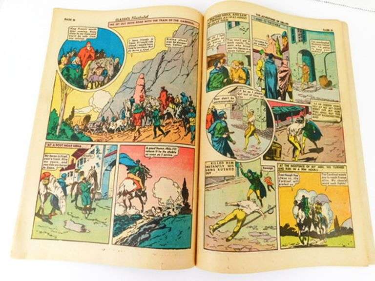 2 Classic Illustrated 1947 Comic Books