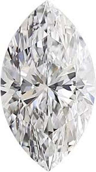 Very High Quality Marquise Brilliant Cut Lab Diamond - 3.02 Carats