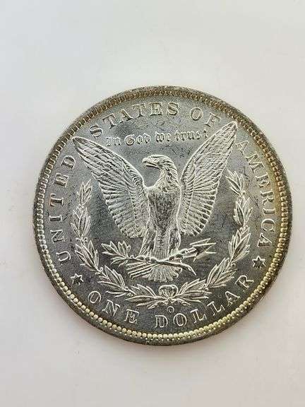 1890-O Morgan Silver Dollar