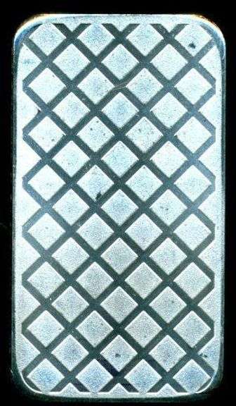 Morgan Silver Dollar Design 5 Troy Oz. pure .999 Silver Bar