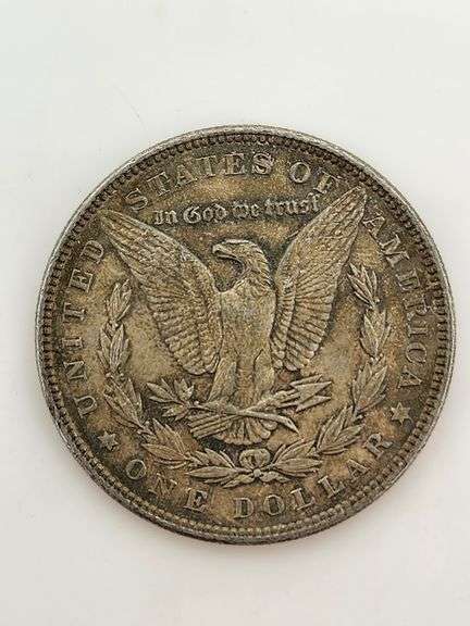 1887 Morgan Silver Dollar, AU