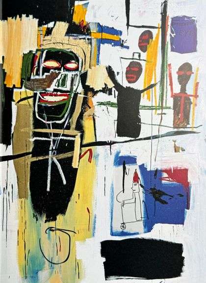 Colorful Jean-Michel Basquiat From 'The Art of Storytelling'
