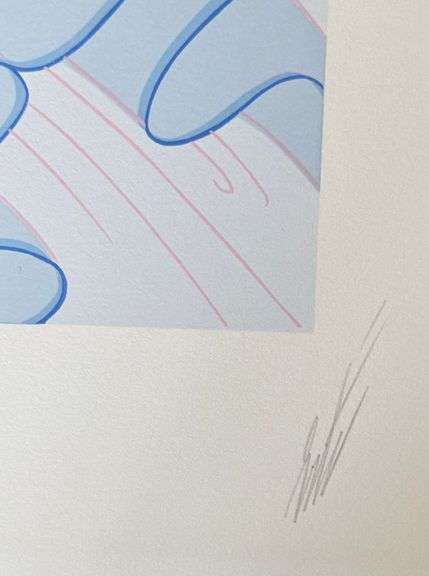 Erte "Stolen Kisses" Signed Limited Edition Serigraph