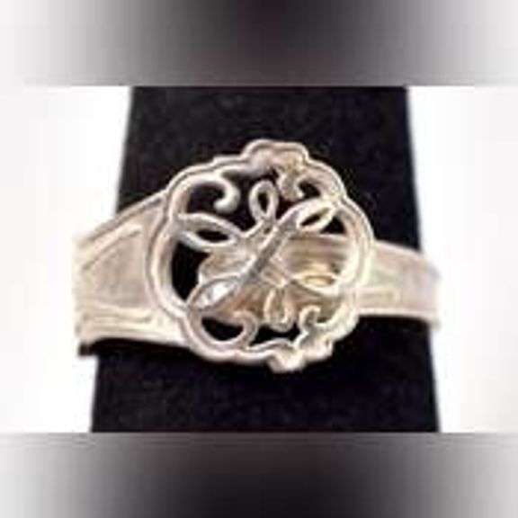 Spoon Wrap Ring in Sterling Silver.