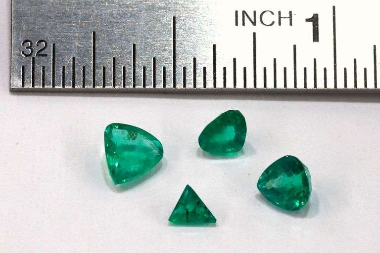 Natural Emerald - Lot of 4
