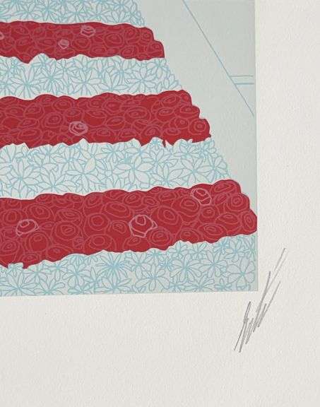 Erte "Lafayette" Signed Limited Edition Serigraph