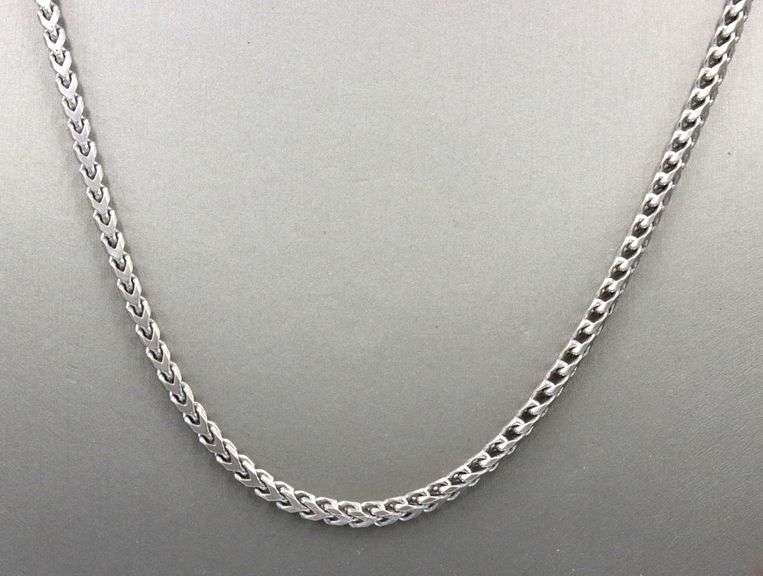 Italian 925 sterling silver chain necklace