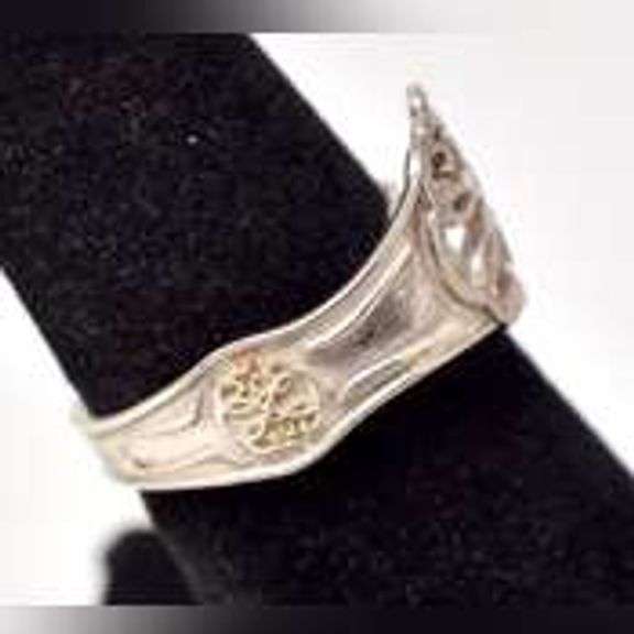 Spoon Wrap Ring in Sterling Silver.