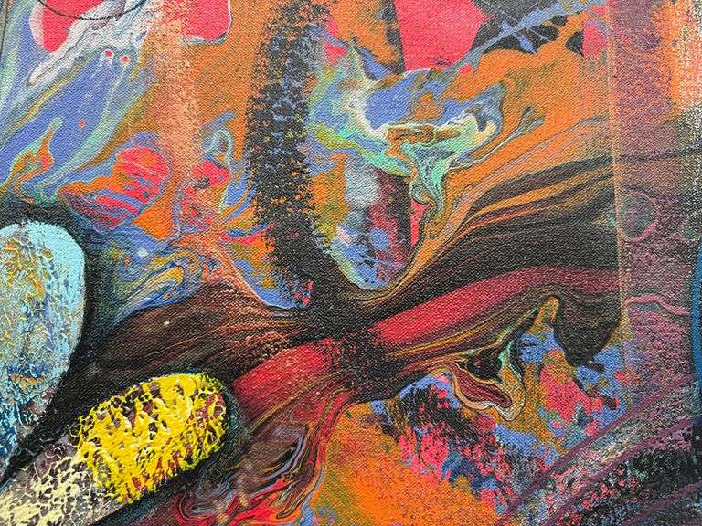 Radiant And Expressive Original By Tadeo Zavaleta