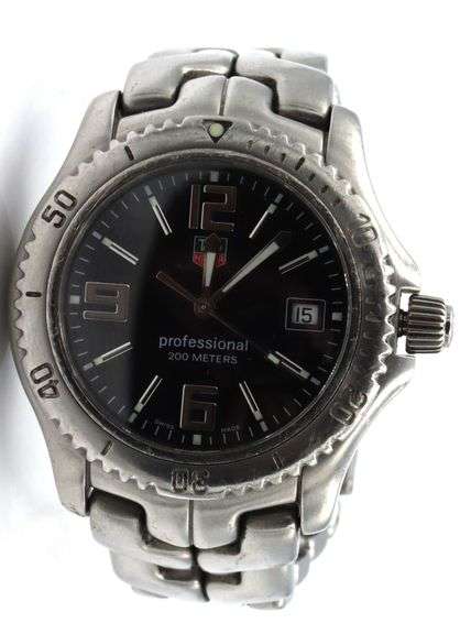 Tag Heuer quartz WT1110-0 stainless steel watch