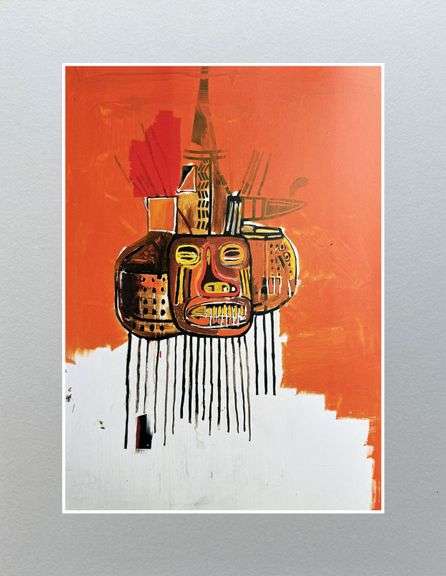 Colorful Jean-Michel Basquiat From 'The Art of Storytelling'