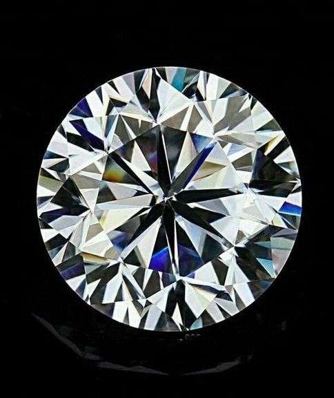 Large 5.73 Ct Sparkling Ice White Simulated Diamond Solitaire