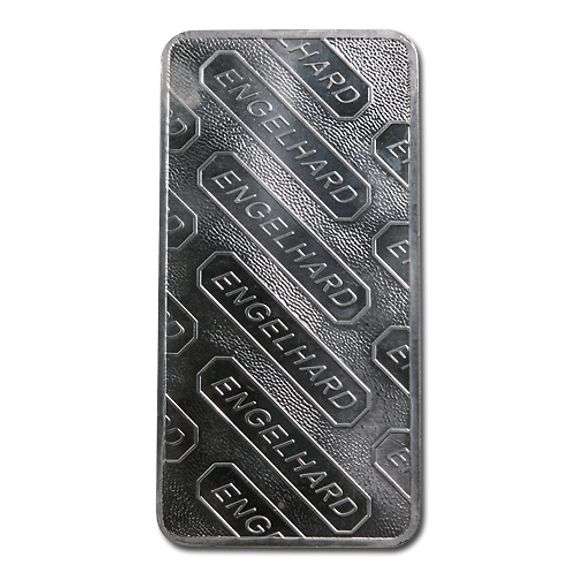 10 Troy Oz .999 Engelhard Silver Bar Globe