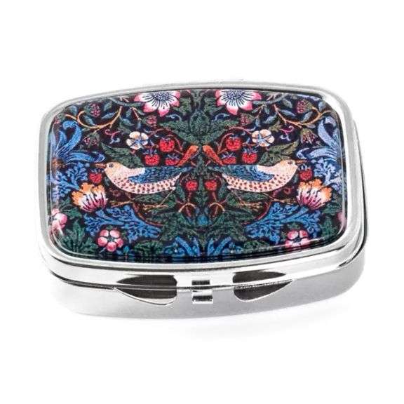Strawberry Thief Pill Box