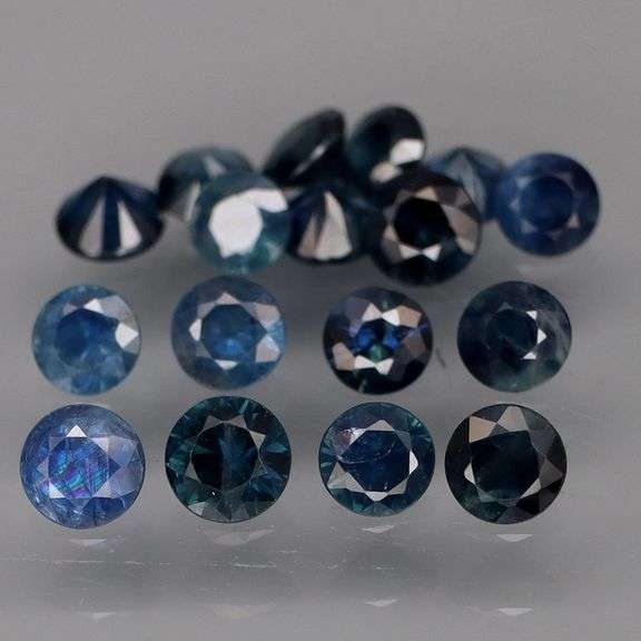 Richly colored! 3.01ct navy blue Sapphire set -Heated only!