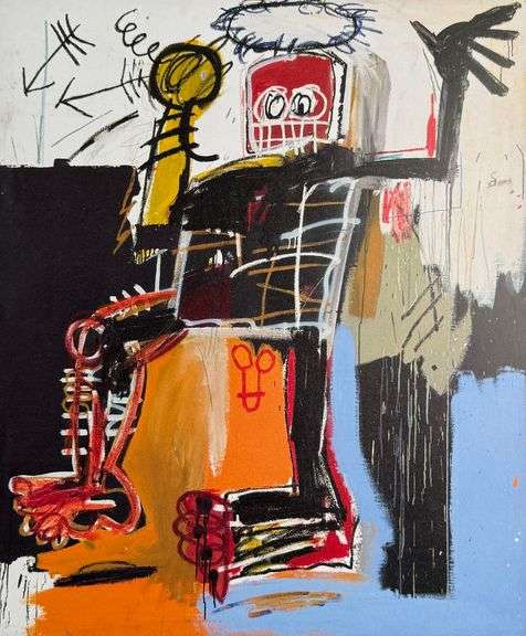Colorful Jean-Michel Basquiat From 'The Art of Storytelling'