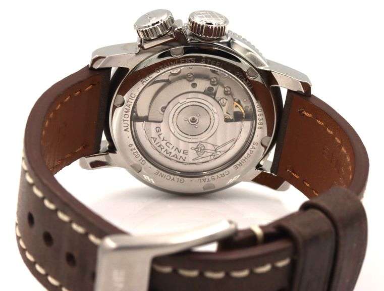 Glycine Airman 18GMT automatic 39mm watch